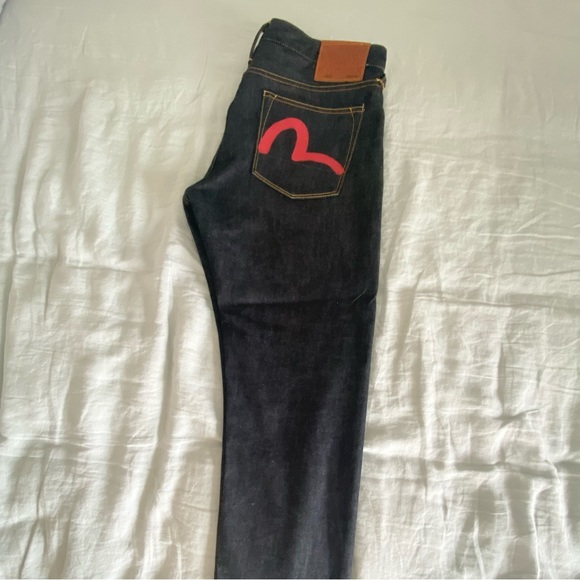 EVISU Original Seagull Icon Denim Jeans, 36" x 34" - Picture 3 of 8